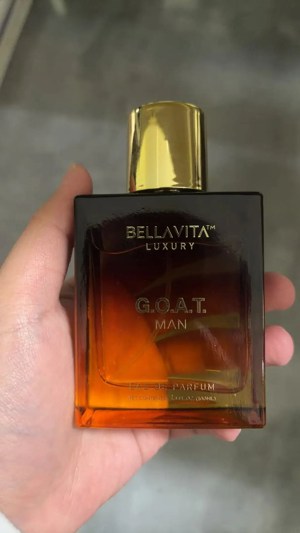 Bella Vita G.O.A.T. Man Eau de Parfum 100ml/3.38fl.oz | Bergamot Lavender Pepper Geranium Vetiver Amber Woody Spicy Men Perfume