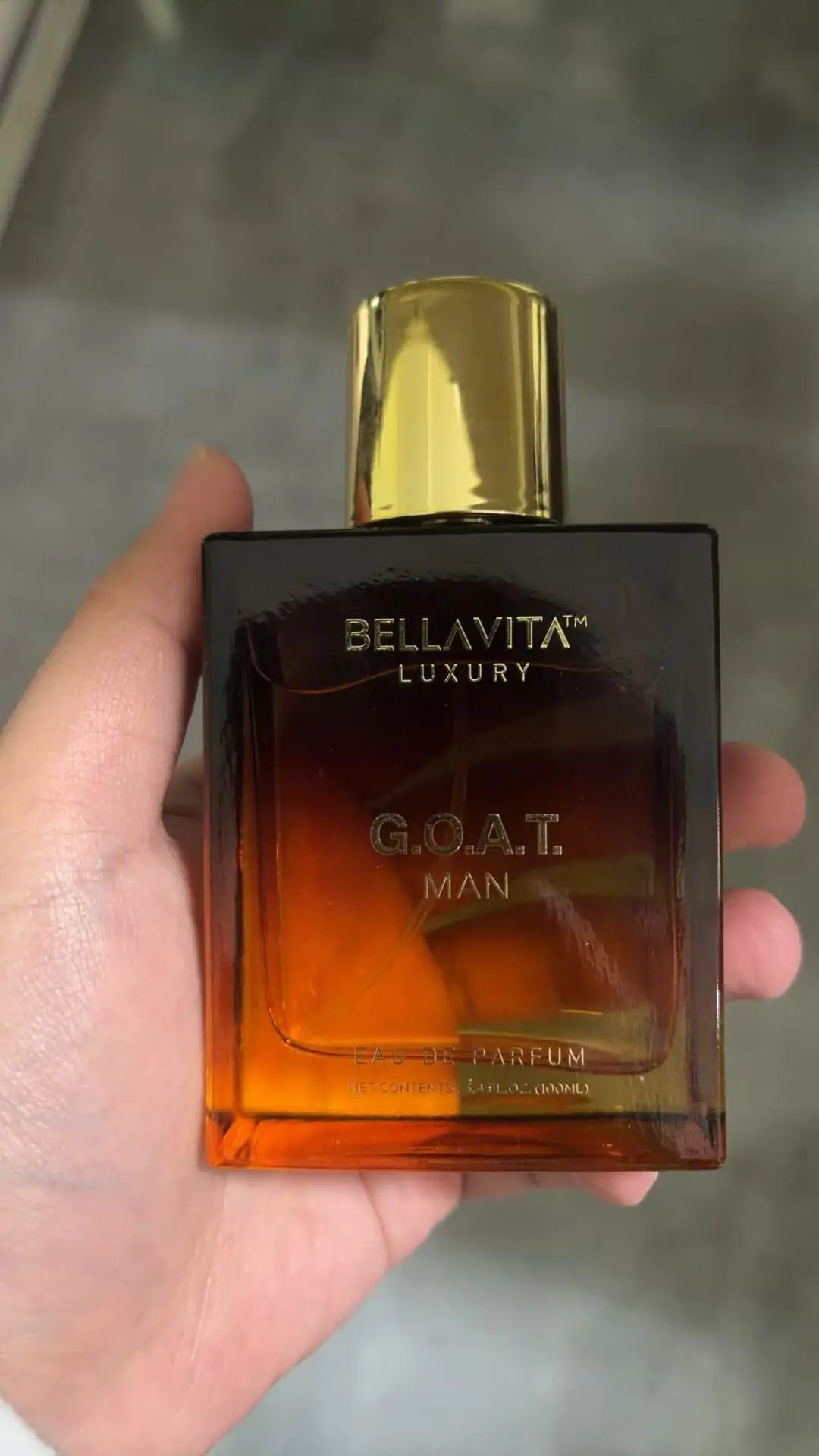 Bella Vita G.O.A.T. Man Eau de Parfum 100ml/3.38fl.oz | Bergamot Lavender Pepper Geranium Vetiver Amber Woody Spicy Men Perfume