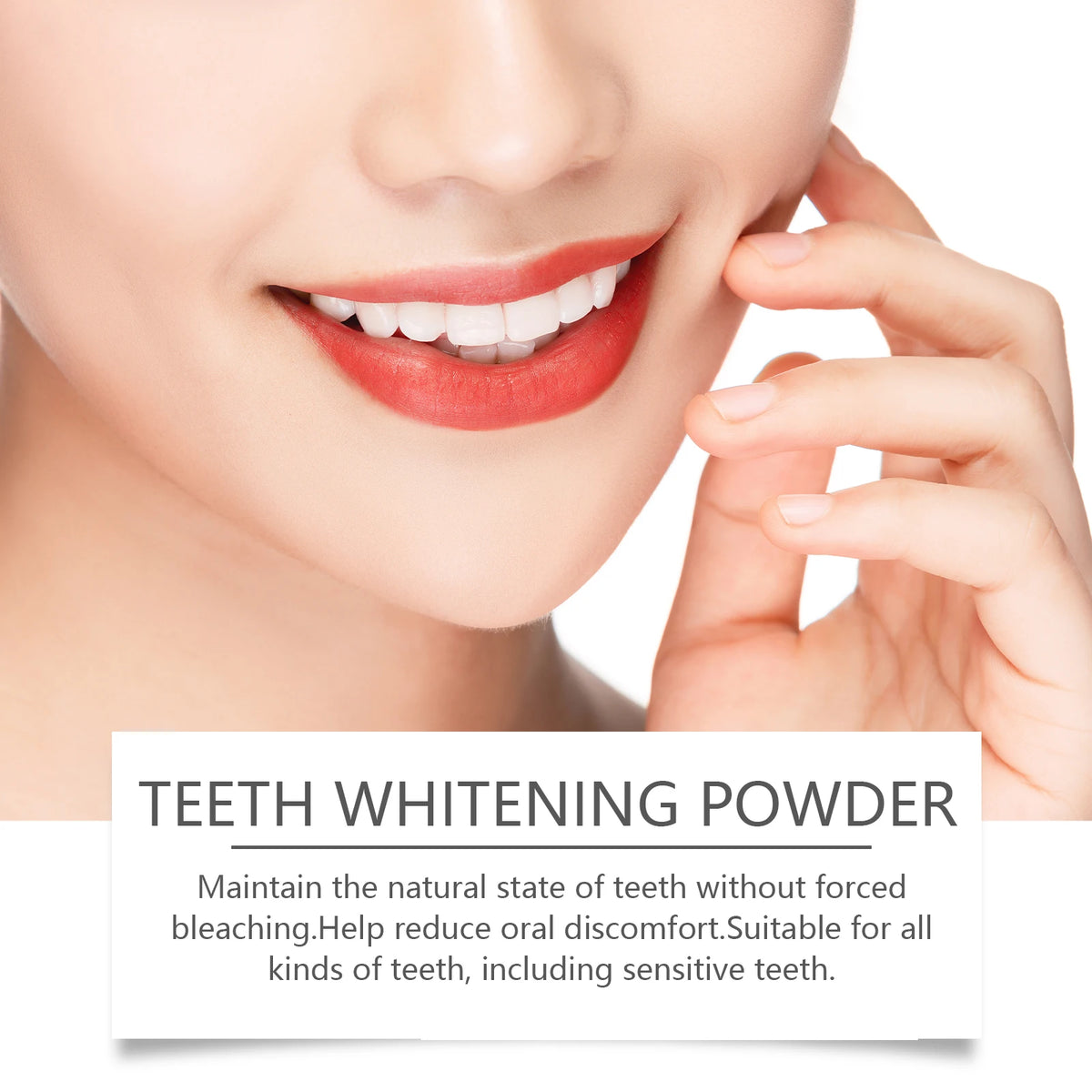 15g Ouhoe Whiten Teeth Whiten Powder Eliminate Odors Oral Clean Care Reduce Oral Discomfort Natural Innocuous Tooth Powder