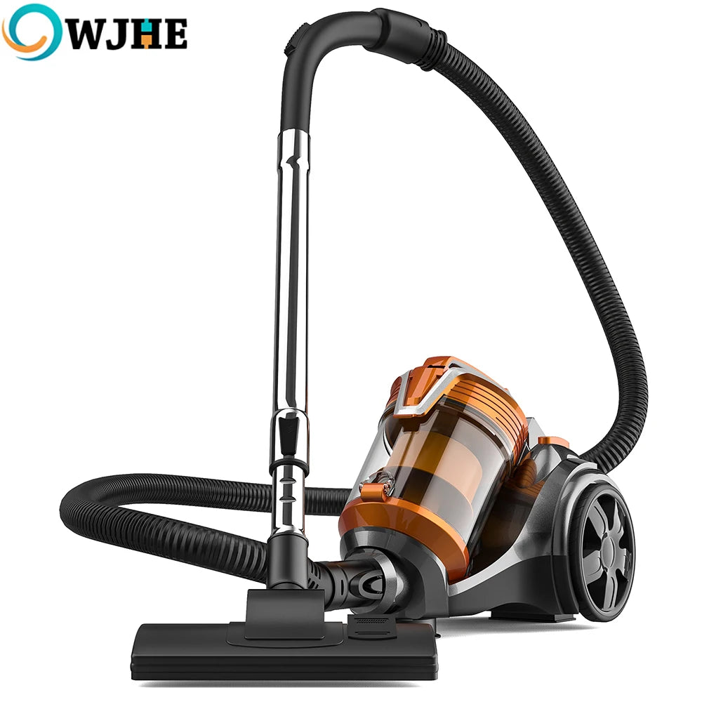 OWJHE 3600W 15000PA A Vacuum Cleaner Vacuum multi-cyclonic Filtration cored High Power Vacuum Hard Floors Carpets FET Hair