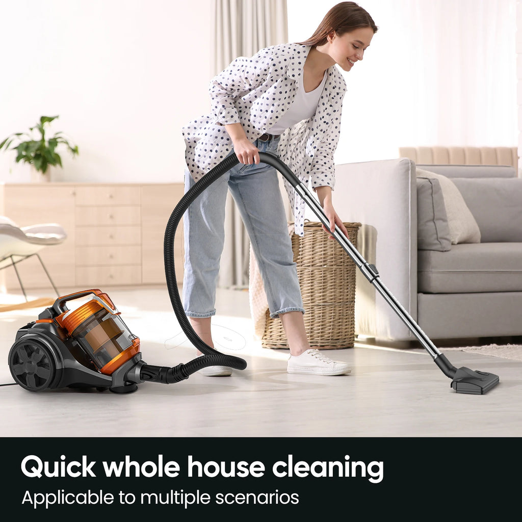 OWJHE 3600W 15000PA A Vacuum Cleaner Vacuum multi-cyclonic Filtration cored High Power Vacuum Hard Floors Carpets FET Hair