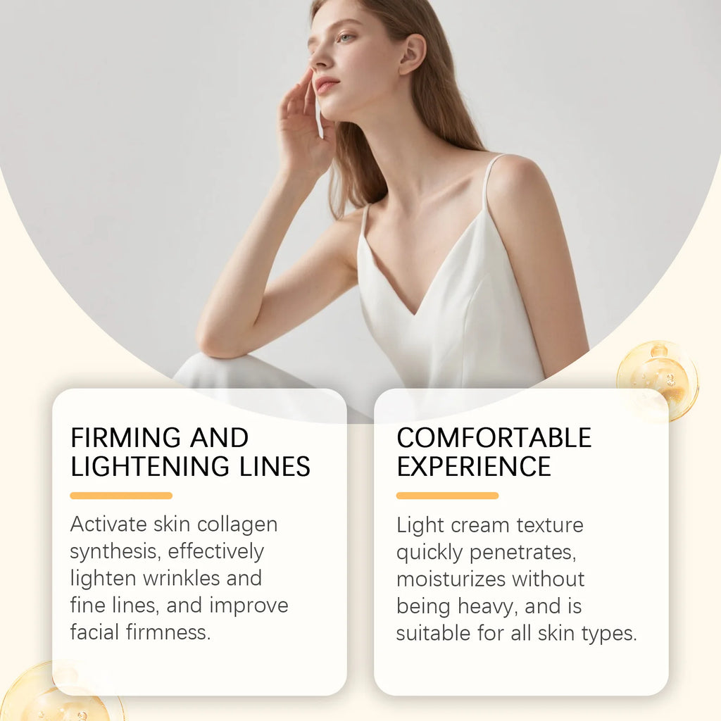 Bee Venom Cream Moisturizing Facial Rejuvenation Smooth Skin Elasticity Increased Reduce Fine Lines Anti Wrinkle Removal Cream