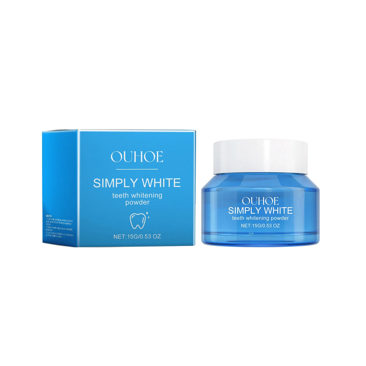 15g Ouhoe Whiten Teeth Whiten Powder Eliminate Odors Oral Clean Care Reduce Oral Discomfort Natural Innocuous Tooth Powder
