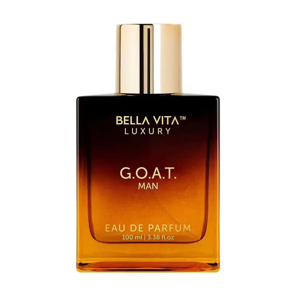 Bella Vita G.O.A.T. Man Eau de Parfum 100ml/3.38fl.oz | Bergamot Lavender Pepper Geranium Vetiver Amber Woody Spicy Men Perfume