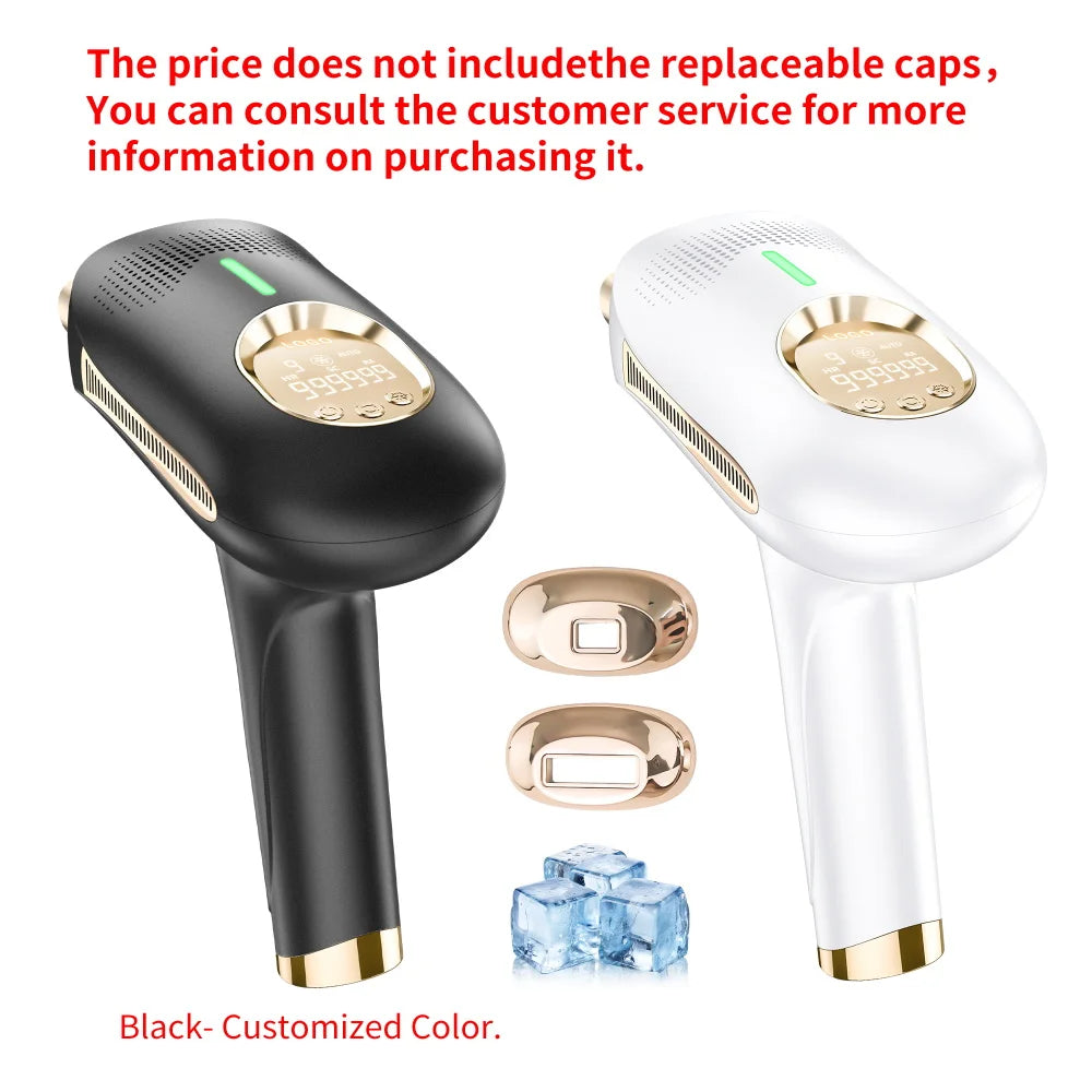 High Quality Ice Coo Sapphire Handset Portable Permanent Painless Epilator Home Use for Face and Body IPL Laser Hair Removal