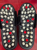 Factory Low Priced Wholesale Foot Massage Slippers Blood Circulation Care Therapy Shoes Improve Circulation