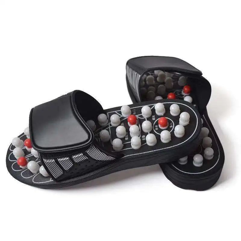 Foot Care Relaxation Massager Therapeutic Plantar Fasciitis Relief Slippers Sandals Shoes Unisex