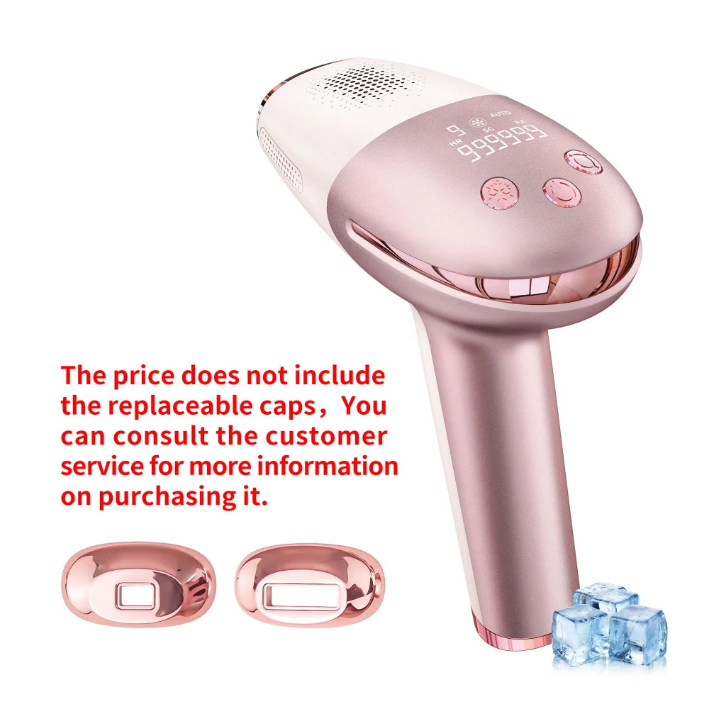 High Quality Ice Coo Sapphire Handset Portable Permanent Painless Epilator Home Use for Face and Body IPL Laser Hair Removal