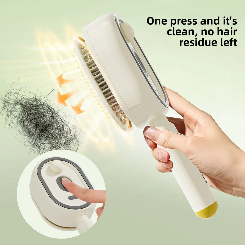 Electric Spray Airbag Cushion Massage Comb Essential Oil Atomization Self-Cleaning Smoothing Anti-Static Features