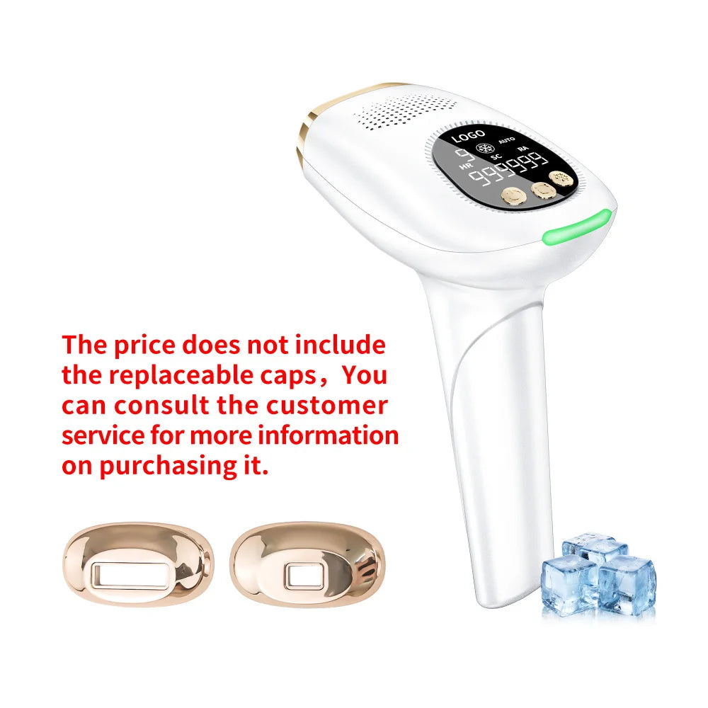 High Quality Ice Coo Sapphire Handset Portable Permanent Painless Epilator Home Use for Face and Body IPL Laser Hair Removal