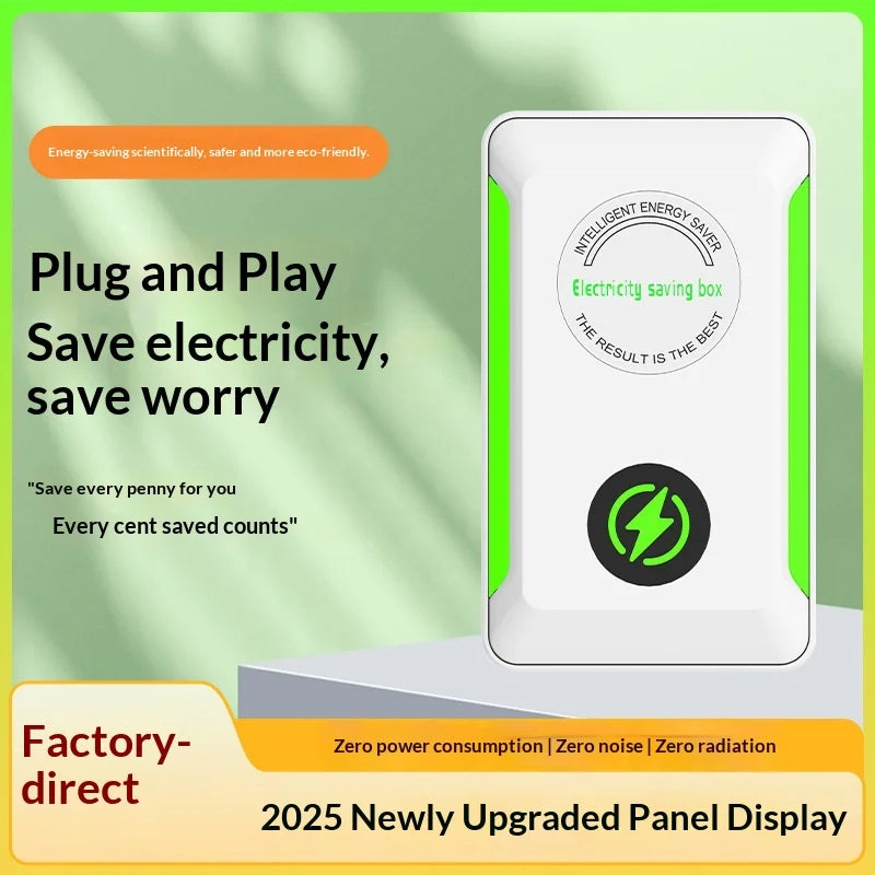 2026 New DL602 Household Power Saver Smart Energy-Saving Device Voltage-Stabilizing 90-250V