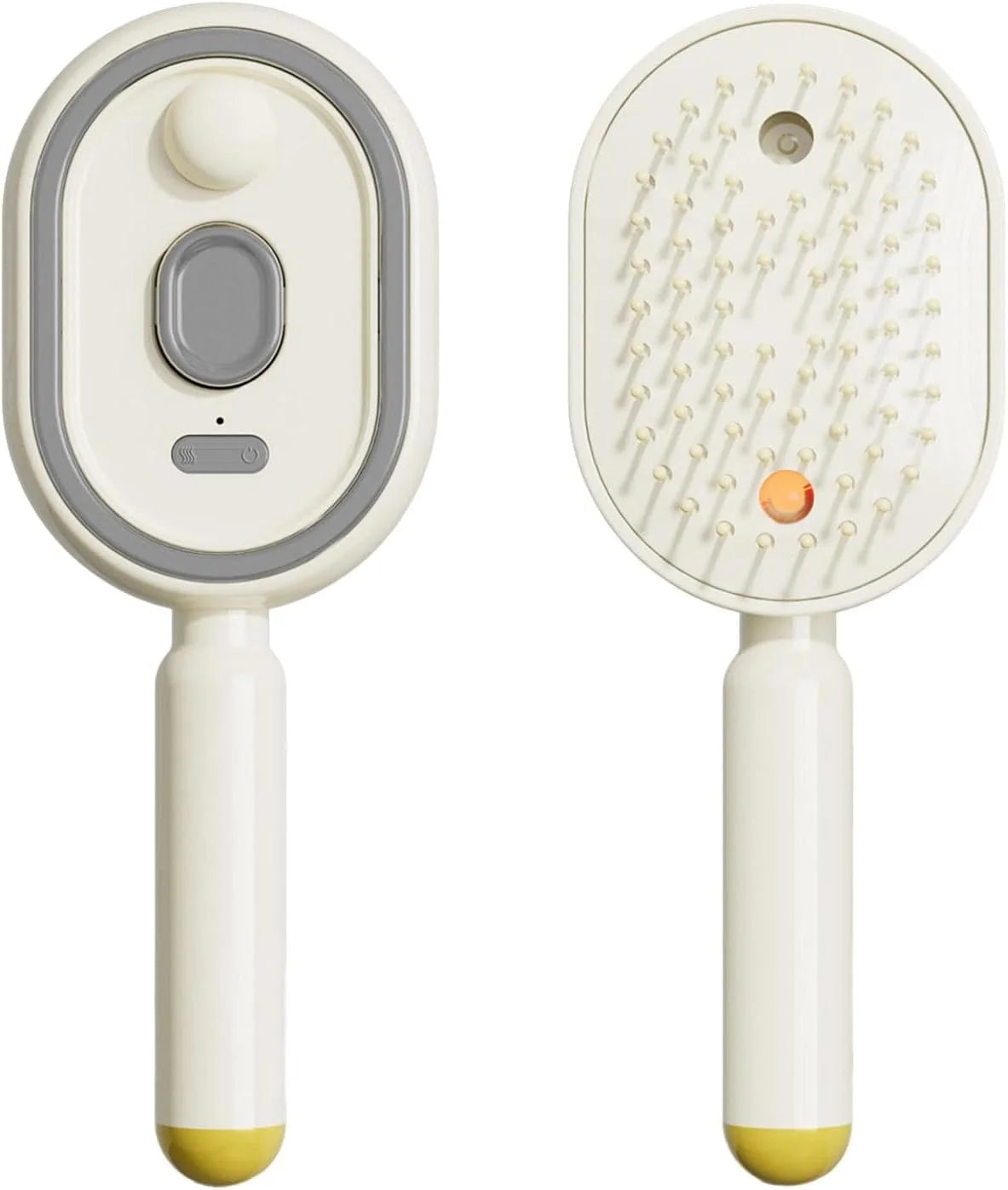 Anti Static Multifunctional Mist Brush Detangling Lightweight Steam Brush Ultrasonic Atomization Mini Self-Cleaning Hair Brush