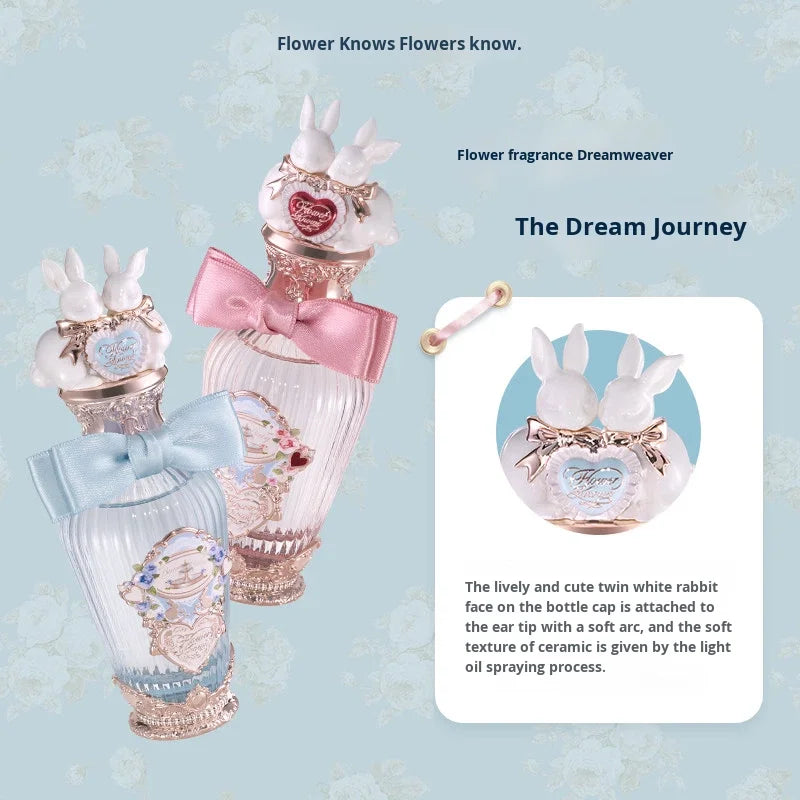 Flower Knows Perfume New Collection Bunny Garden Special Flower and Fruit Scent Spray Perfume 50ml Original