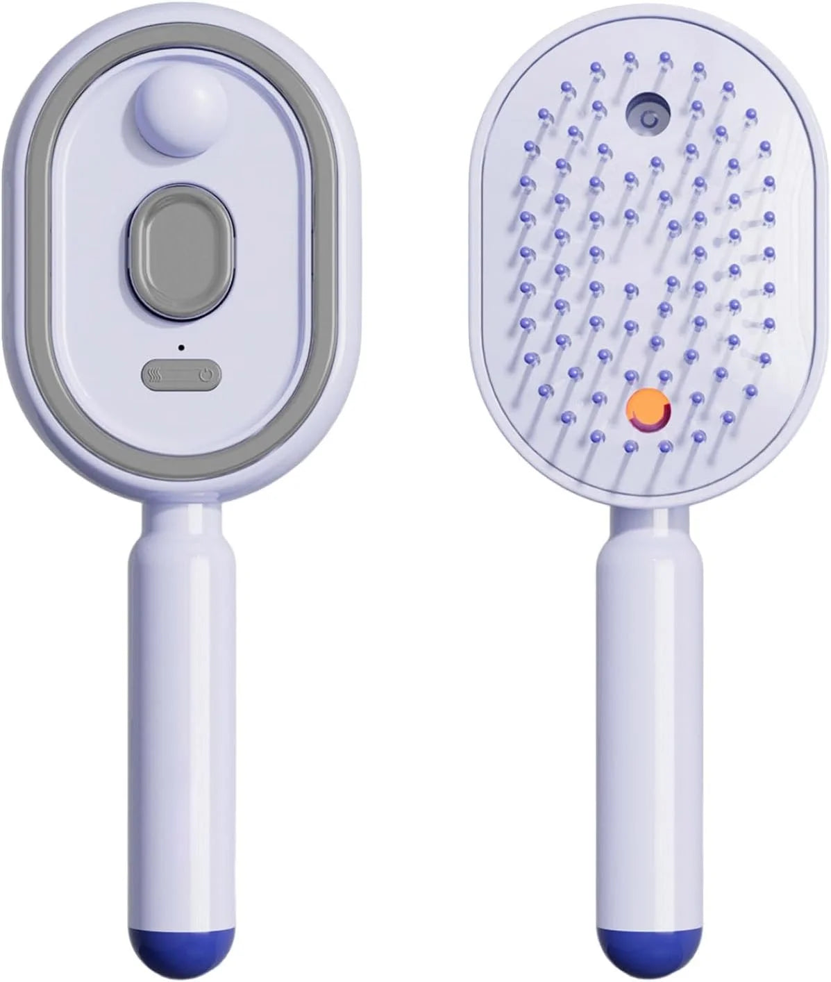 Anti Static Multifunctional Mist Brush Detangling Lightweight Steam Brush Ultrasonic Atomization Mini Self-Cleaning Hair Brush