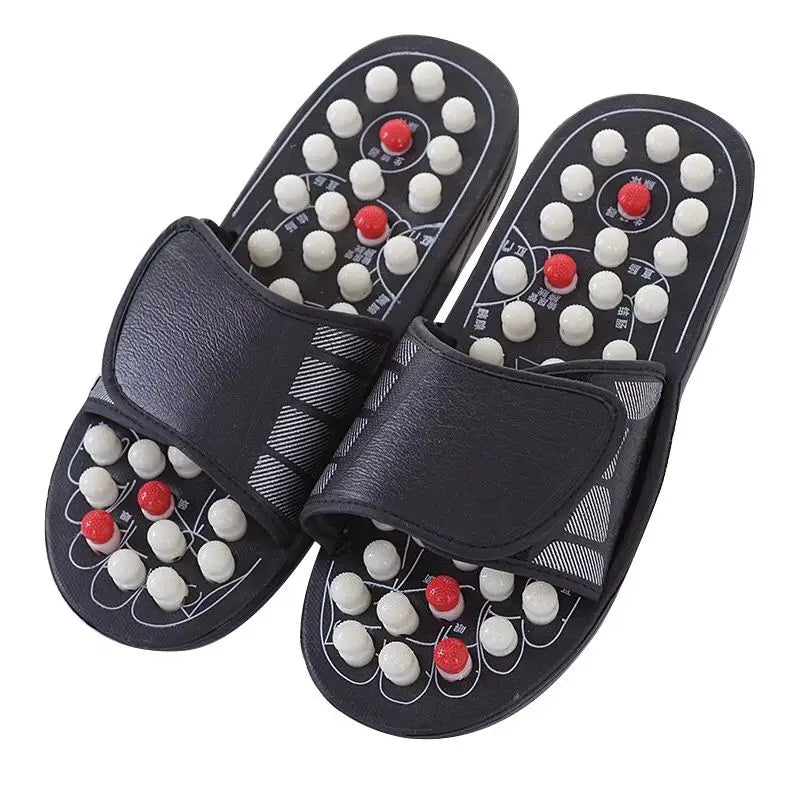Household Non-Slip Foot Massage Slipper Foot Acupoint Massage Sandals for Blood Circulation Foot Health Care