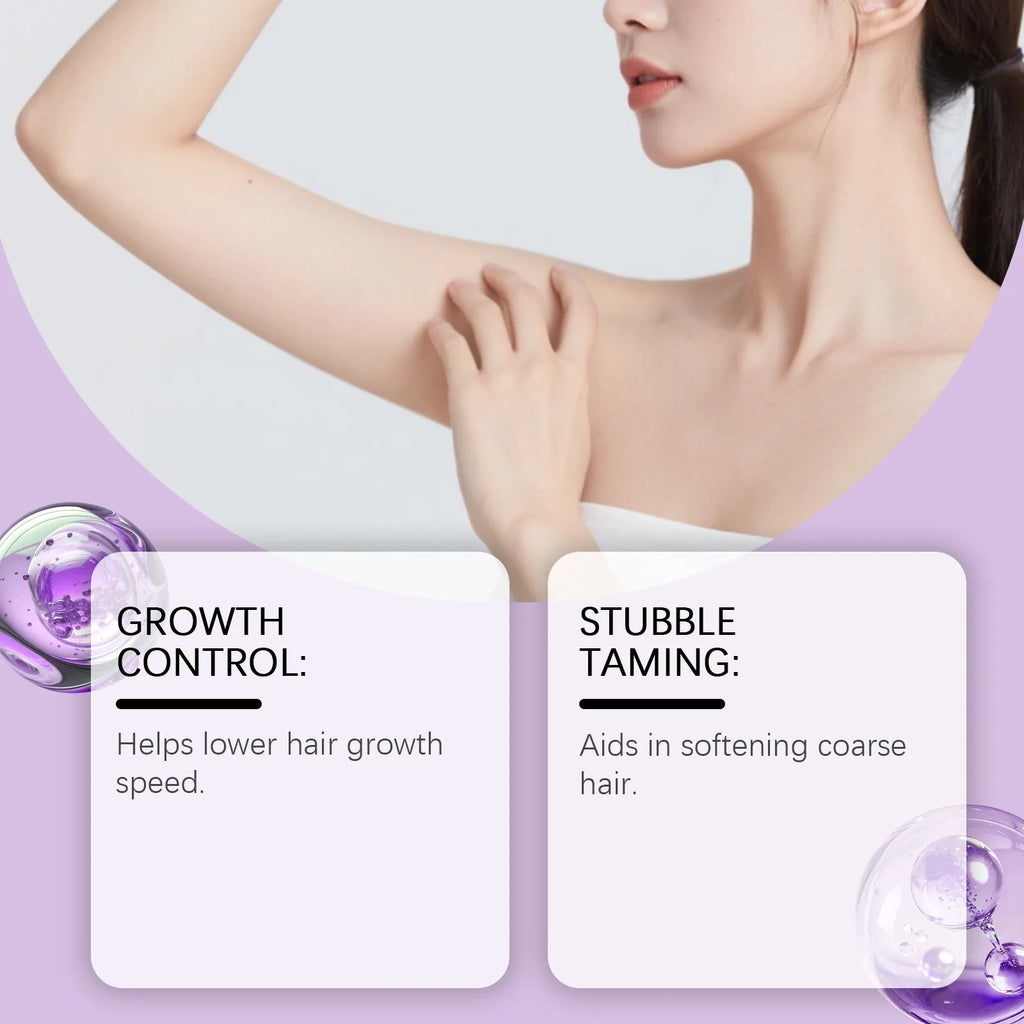Post Hair Removal Care Serum Soothing Moisturizing Skin Repair Essence Shopify Dropshipping Private Label Supplier