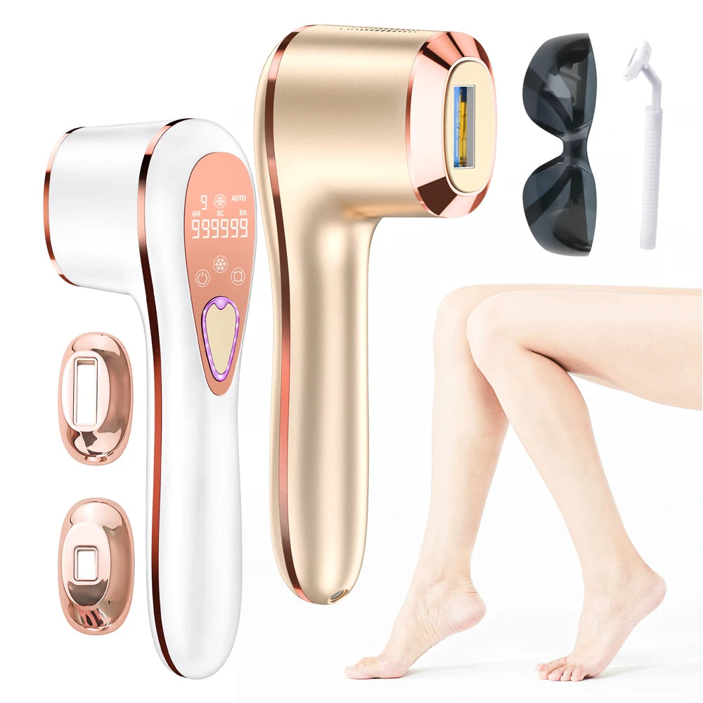High Quality Ice Coo Sapphire Handset Portable Permanent Painless Epilator Home Use for Face and Body IPL Laser Hair Removal