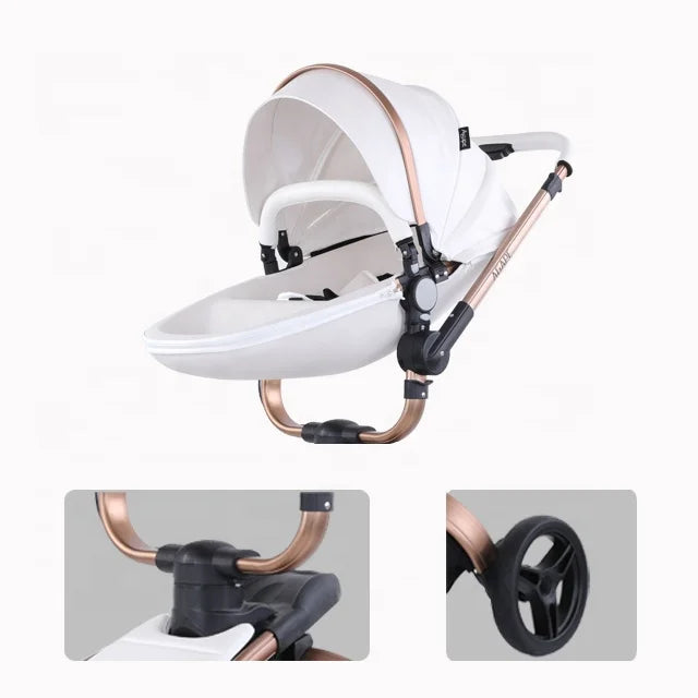 Manufacturer Wholesale 3 High View Seats Baby Carriage