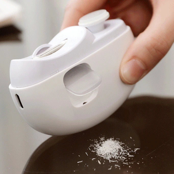 Automatic Electric Usb 2 in 1 Rechargeable Precision Baby Nail Trimmer File Cutter for Newborn