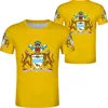 Cheap Wholesale GUYANA Flag T-shirt Printing Your Brand Fashion Casual Custom Graphic Tees T Shirts Men Summer Sports Soft Tops