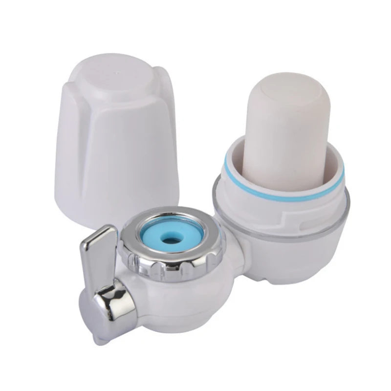 Faucet Water Purifier with Washable Ceramic Filter Cartridge Tap Water Filter  For Household Kitchen Faucet Percolator