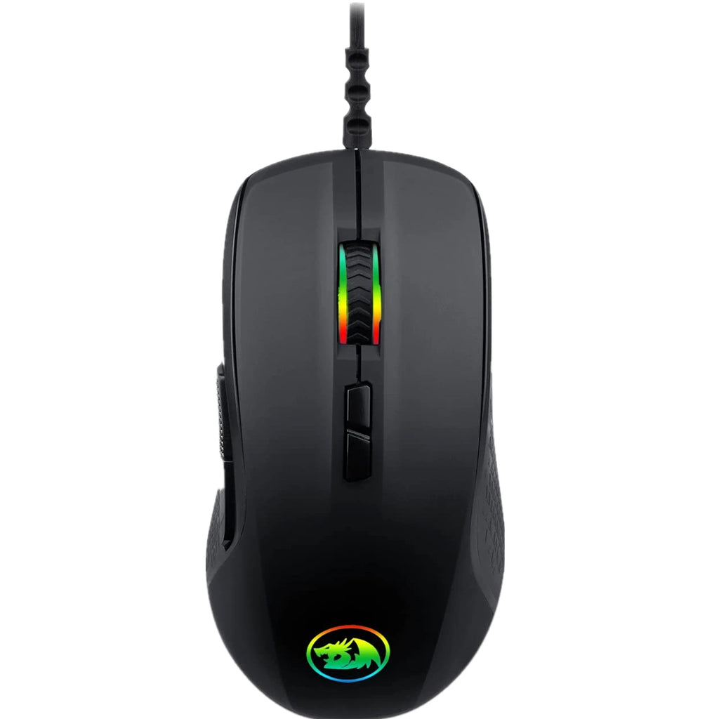 Redragon M718-RGB Wired Gaming Mouse 10000 DPI High-Precision Programmable Computer Mouse 10000 DPI for Laptop PC Gamer