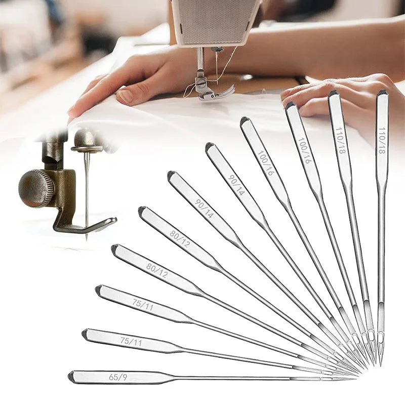 10Pcs Household Sewing Machine Needle Sharp Universal Regular Point for Singer Brother Sewing Machine Accessories