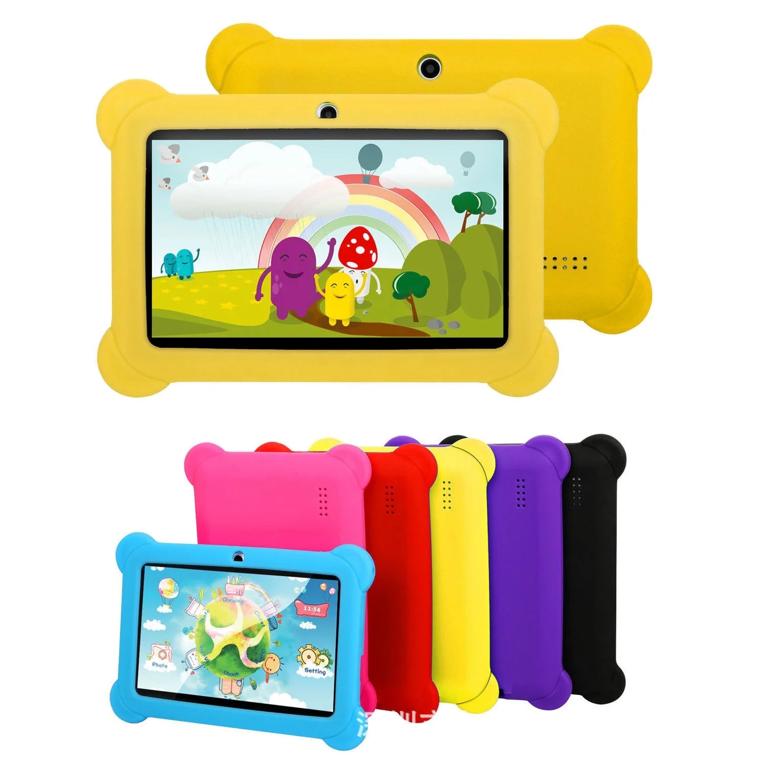 PC Quad Core Android 4.4 8GB WiFi 512M + 4GB 1GB+8GB Touchscreen Dual Cameras HD Tablet