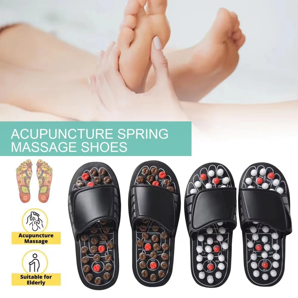 Hot Sale Feet Massage Shoes Men Women Soft Massage Bottom Home Outdoor Sport Improve Blood Circulation Massage Slippers