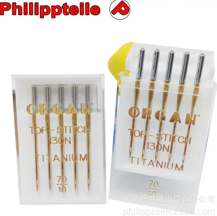 top stitch titanium Organ household sewing machine needle stitching darning special machine needle