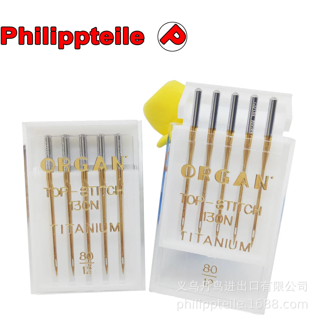 top stitch titanium Organ household sewing machine needle stitching darning special machine needle