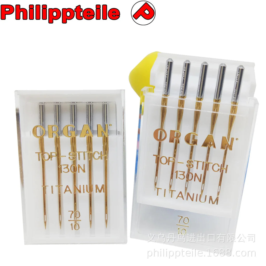 top stitch titanium Organ household sewing machine needle stitching darning special machine needle