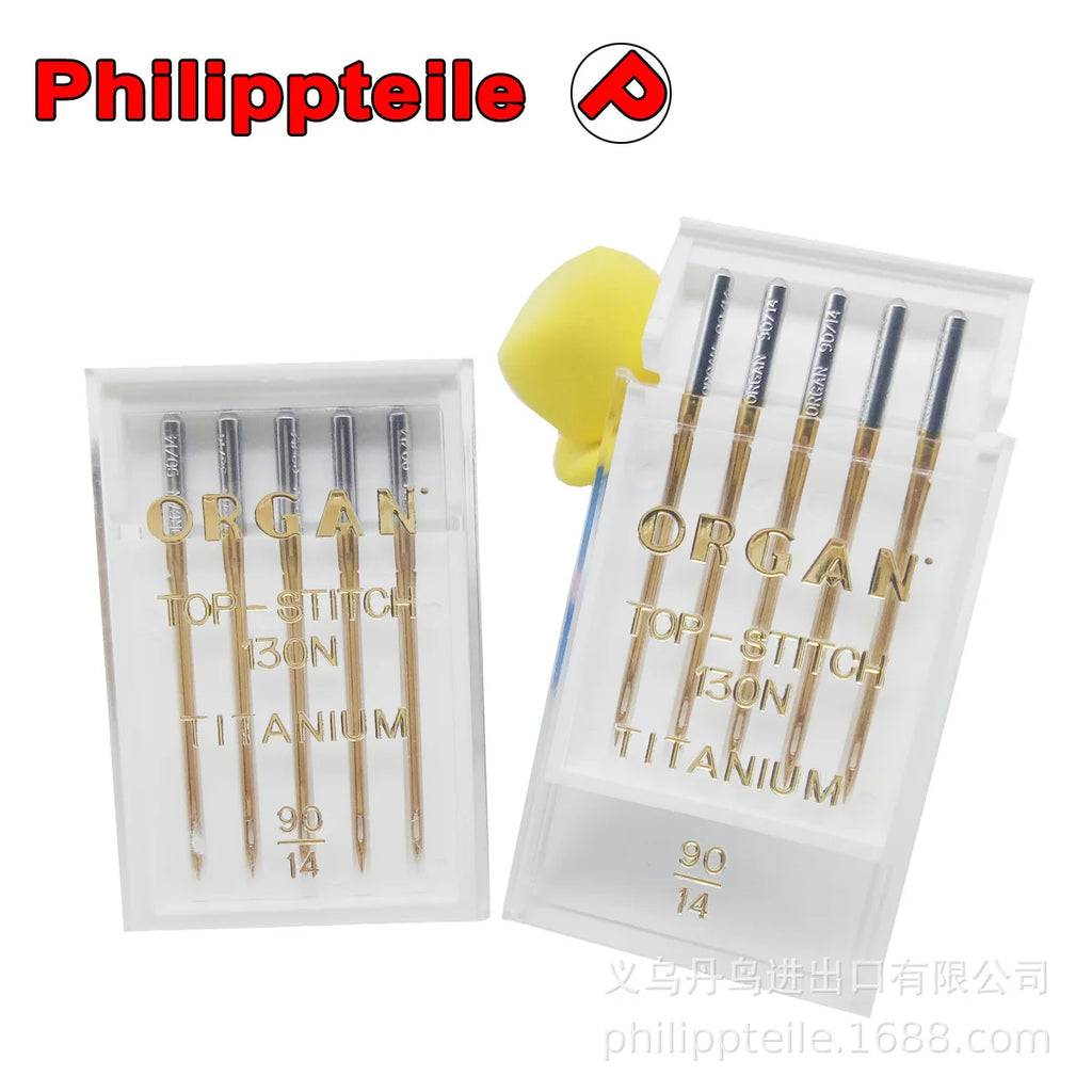 top stitch titanium Organ household sewing machine needle stitching darning special machine needle