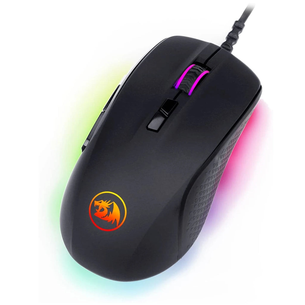Redragon M718-RGB Wired Gaming Mouse 10000 DPI High-Precision Programmable Computer Mouse 10000 DPI for Laptop PC Gamer