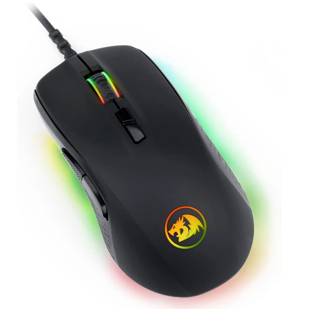 Redragon M718-RGB Wired Gaming Mouse 10000 DPI High-Precision Programmable Computer Mouse 10000 DPI for Laptop PC Gamer