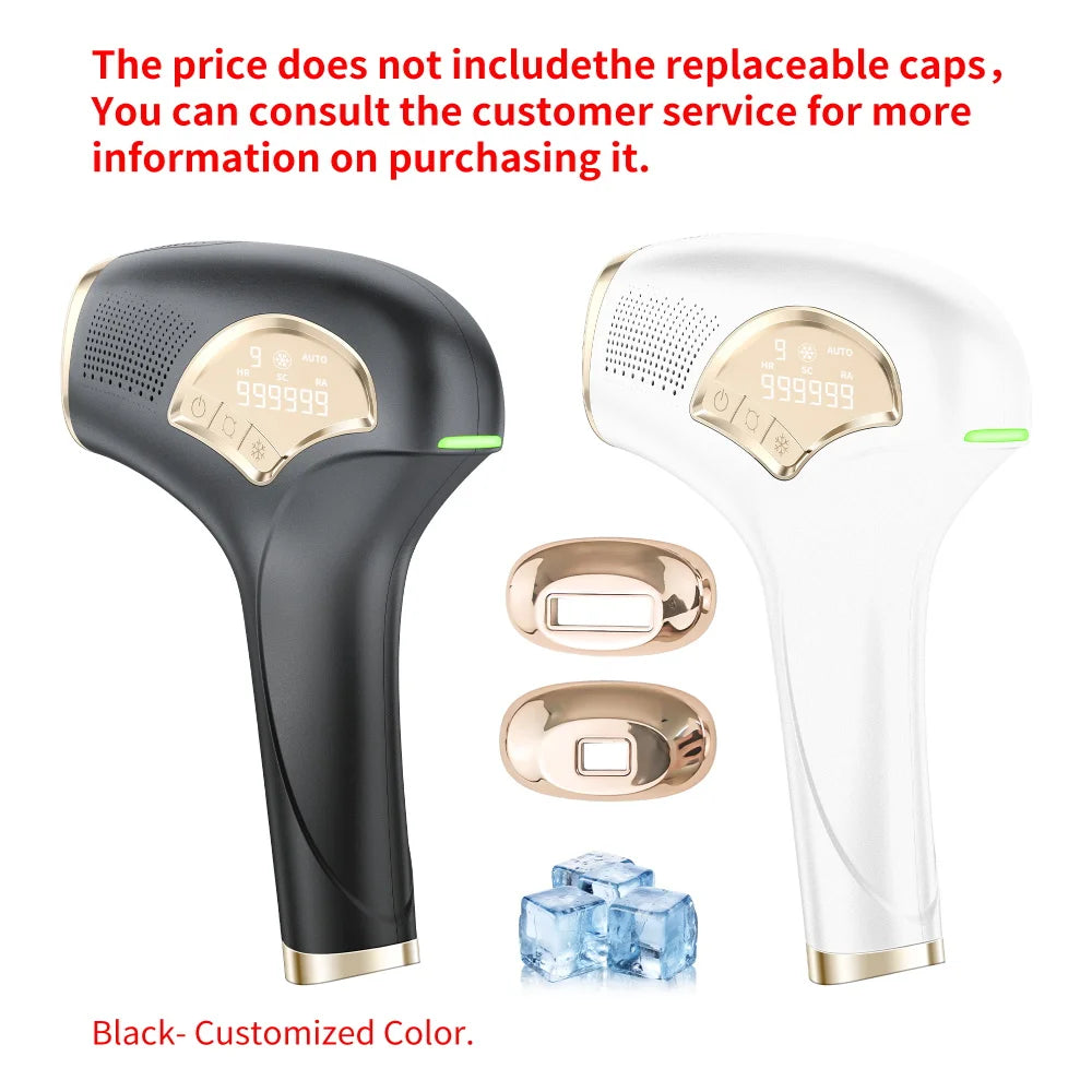 High Quality Ice Coo Sapphire Handset Portable Permanent Painless Epilator Home Use for Face and Body IPL Laser Hair Removal