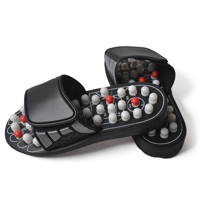 Foot Care Relaxation Massager Therapeutic Plantar Fasciitis Relief Slippers Sandals Shoes Unisex