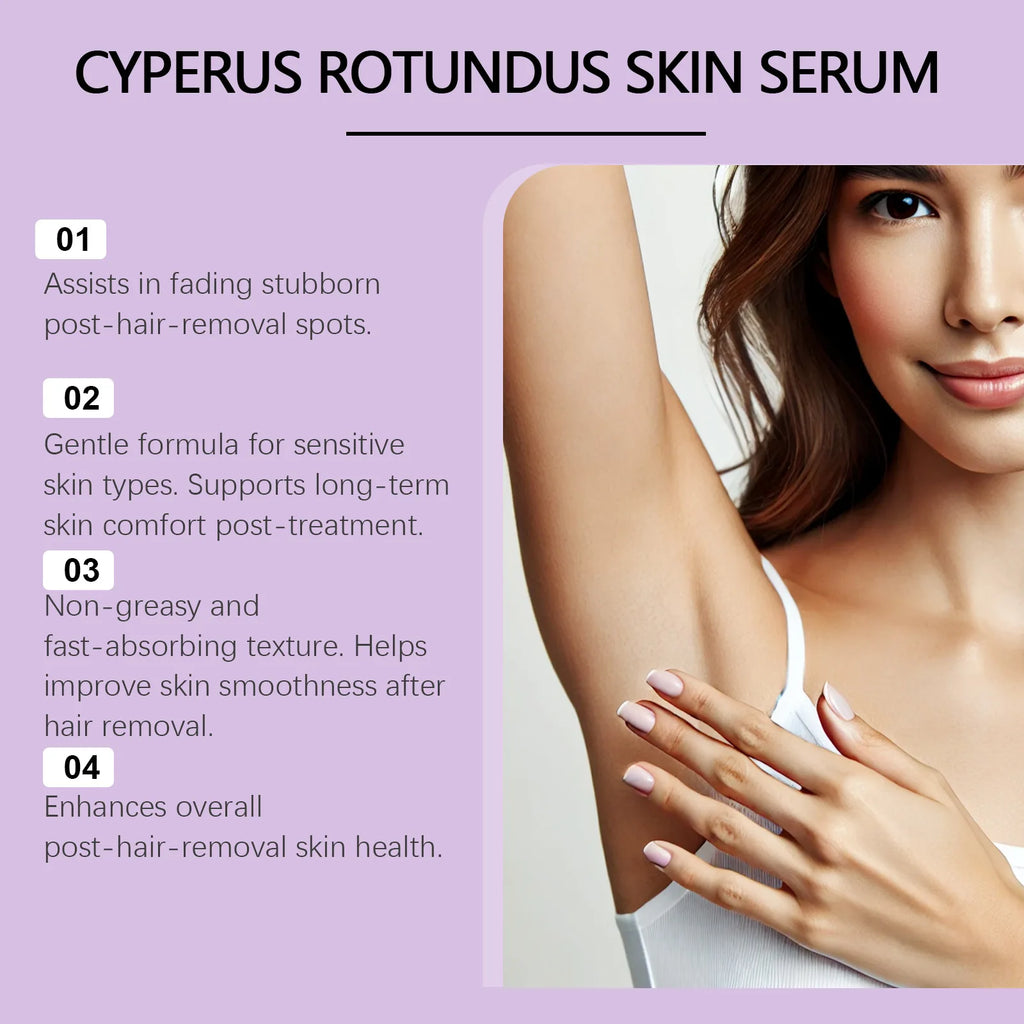 Hair Removal After Care Liquid Essence Gentle Care Body Skin Moisturizing Soft and Refreshing