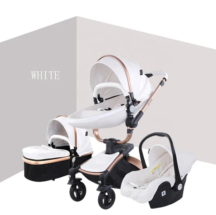 Manufacturer Wholesale 3 High View Seats Baby Carriage