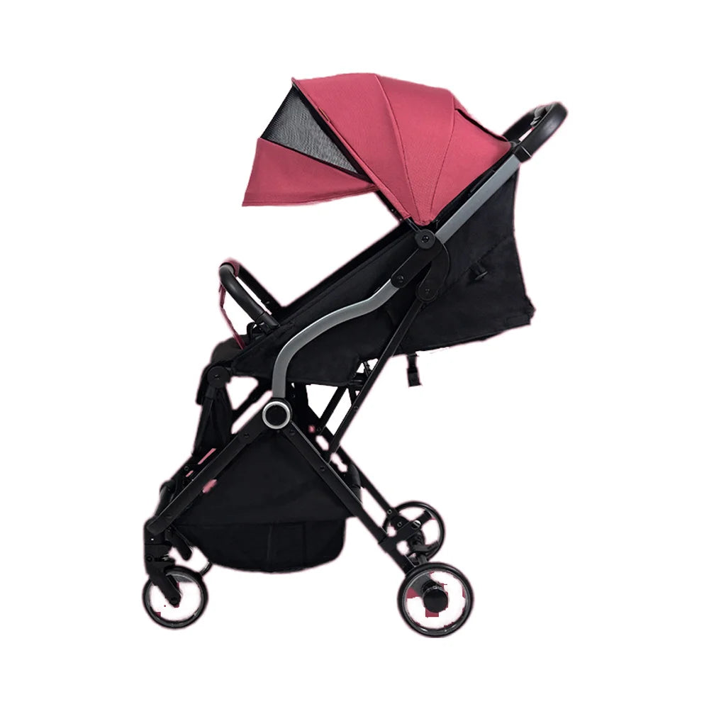 Top Sale Brand 2-in-1 Reversible Iron Frame Wagon Stroller One-Hand Foldable Canopy By Baby Carriage