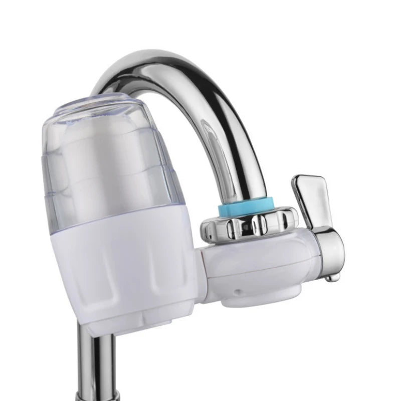 Faucet Water Purifier with Washable Ceramic Filter Cartridge Tap Water Filter  For Household Kitchen Faucet Percolator