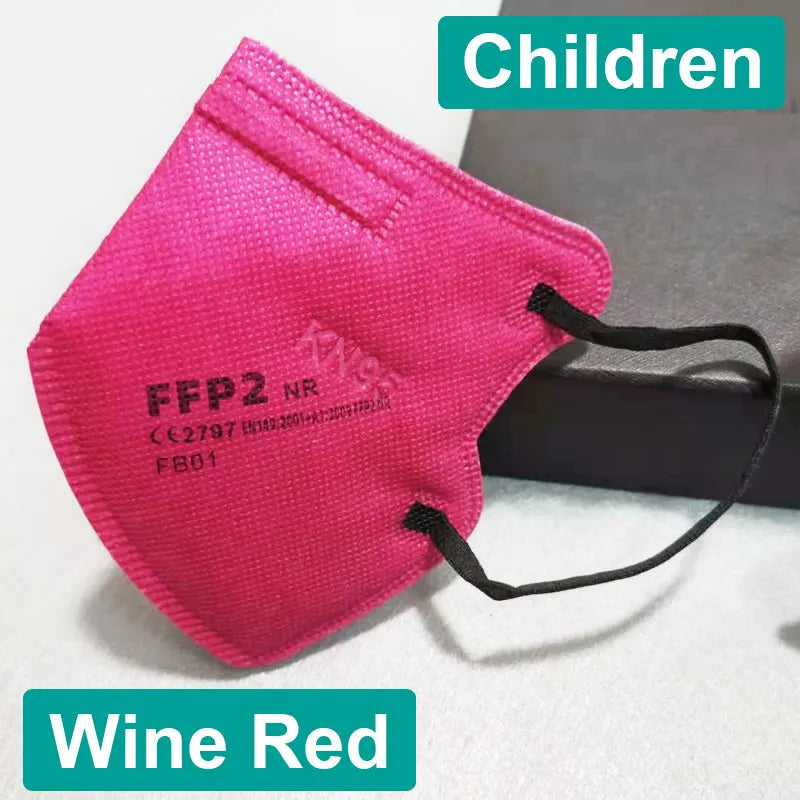 Children FFP2 Mask Mouth Mascarillas Kid KN95 Face Masks FFP2 Child KN95 Mask Children FPP2 Masks Kid Protective Mascarilla Face