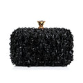 Tassel Women Evening Bags Diamonds Beaded Wedding Chain Shoulder Clutches Plastic Embroidery Party Dinner Purse