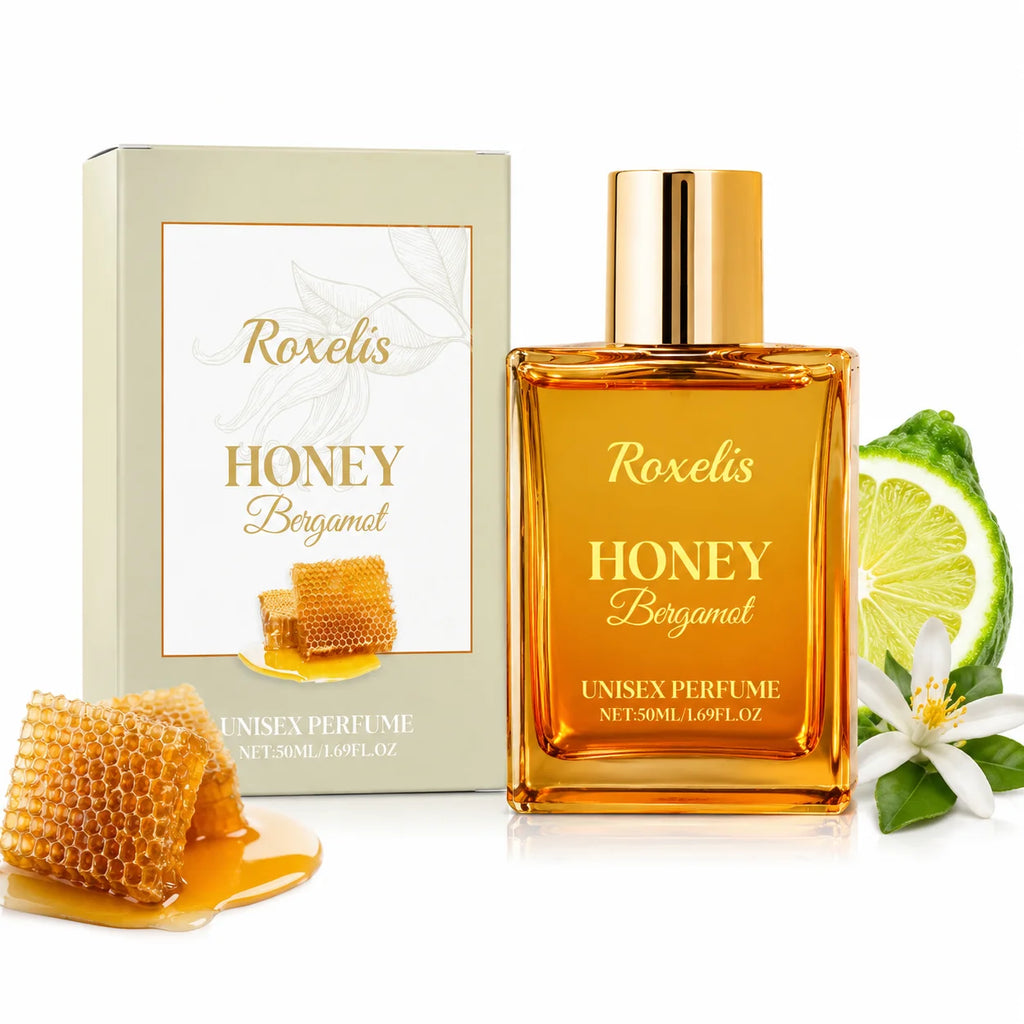 Roxelis Honey Bergamot Unisex Perfume a Gentle Natural and Fresh Fragrance for Women Everyday Wear Long Lasting Wholesale OEM