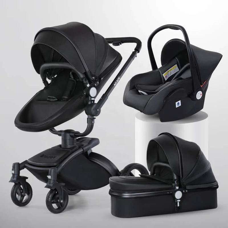 Manufacturer Wholesale 3 High View Seats Baby Carriage