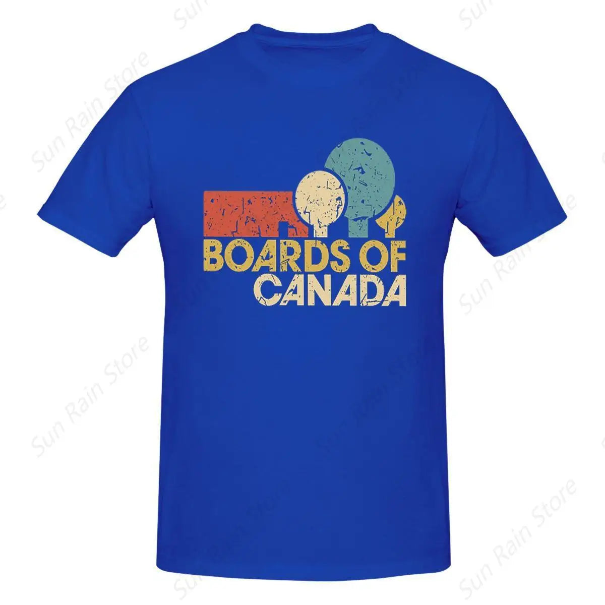 BOARDS OF CANADA In Cramped Quarters T-Shirt for Men Cotton Oversized T Shirts Men's Short Sleeve O-Neck Summer Clothes Tops