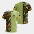 German National Emblem T-Shirt for Mens' Sports Gym T-Shirt Summer Quick Dry Short Sleeves Women Wetsuit Surfing Suit Beachwear