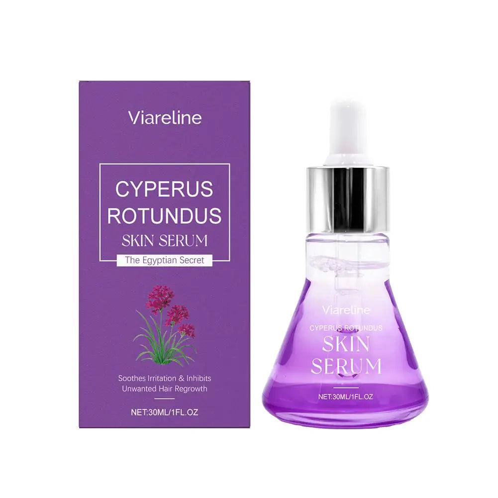 Cyperus Rotundus Skin Serum Hair Growth Inhibitor Natural Soothing Moisturizing Shrinking Pores Body Hair Removal Essence Liquid