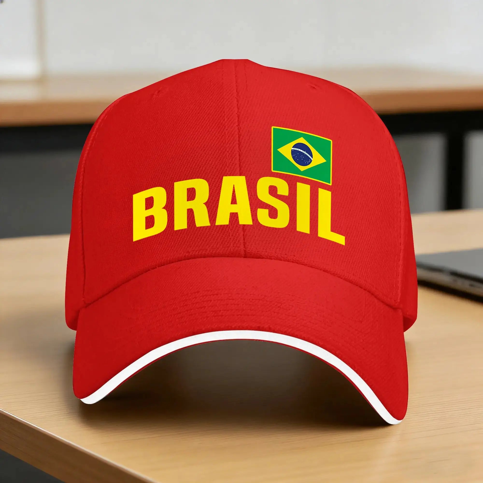 Brasil Flag of Brazil Baseball Cap  Men Women Custom DIY Hip Hop Hats Summer Classic Outdoor Sport Sun Baseball Caps