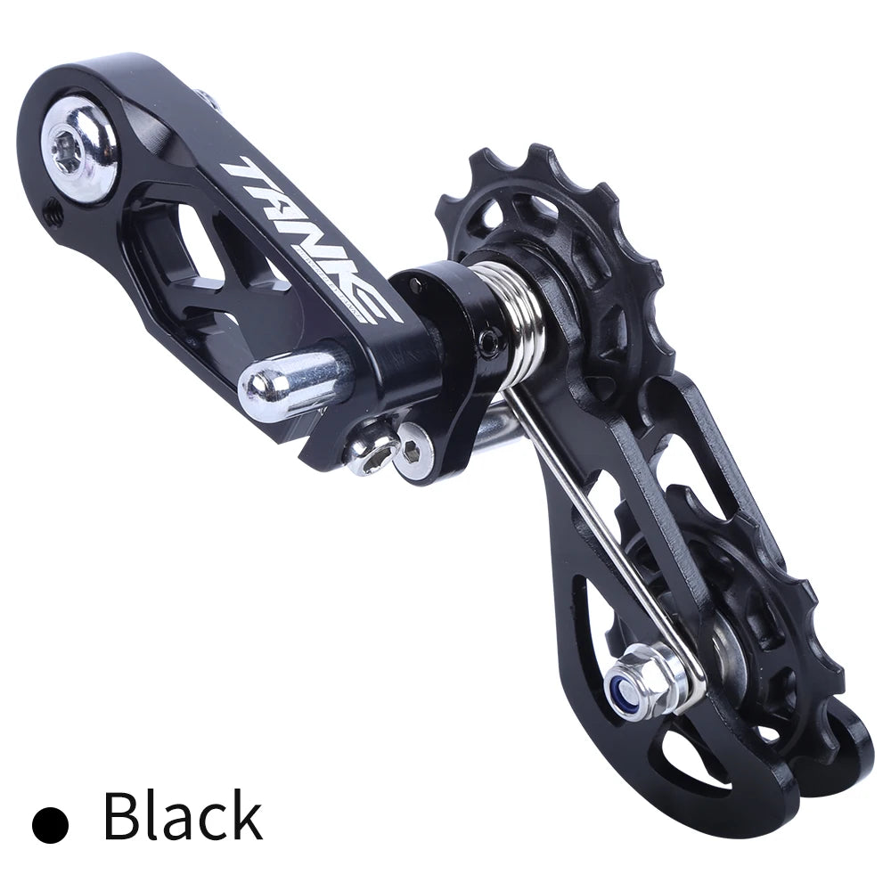 TANKE MTB Dirt Jump Single Speed Mountain Bike Chain Tensioner XC DJ AM DH Chain Guide Bicycle Accessories  CNC Machining Pulley
